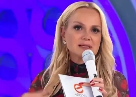 Eliana chora em despedida do SBT