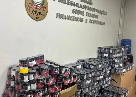 Polícia desarticula grupo criminoso que adulterava validade de suplementos 