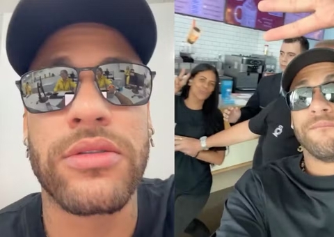 Neymar renova CNH, grava vídeo com atendente e causa alvoroço em shopping; vídeos
