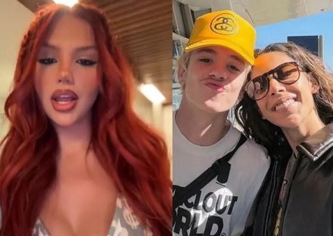 Climão! Juliano Floss, Marina Sena e Vivi ficam cara a cara no Arraiá de Anitta