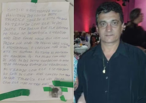 Marido mata amante da esposa e deixa carta antes de morrer: 'talarico safado'
