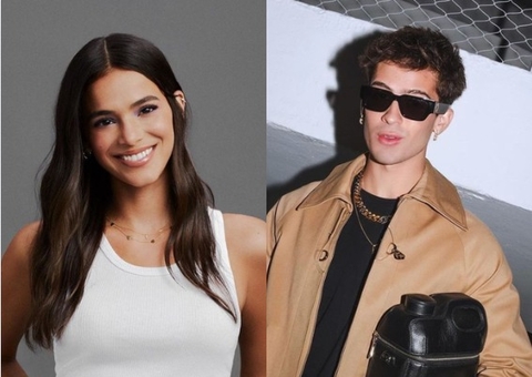 Bruna Marquezine e João Guilherme trocam beijos quentes em Aeroporto