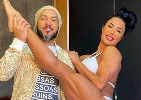 Gracyanne confirma que voltou a morar com Belo e assume "escapadinhas" com o cantor