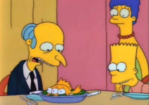Simpsons acertam mais uma: Pescador fisga peixe de três olhos; veja imagem