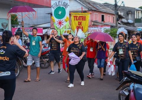 Projeto leva oficina de teatro de rua à Comunidade Indígena no Amazonas