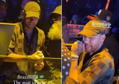Neymar curte balada nos EUA após jogo do Brasil; vídeo