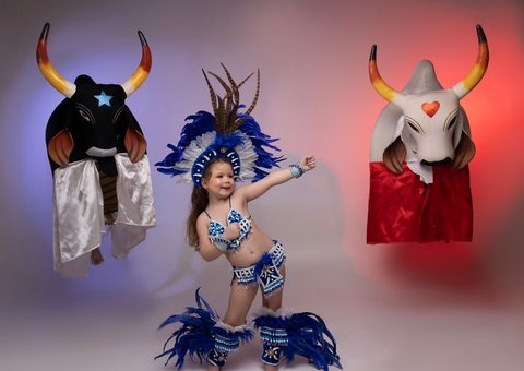 Amazonense de 4 anos lança canal no Youtube com vídeos sobre Festival de Parintins