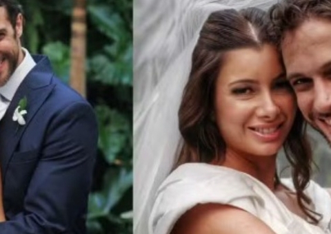 Ex-galã de Malhação se casa em cerimônia judaica 