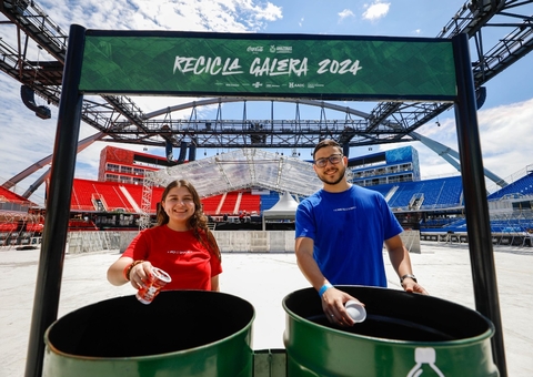 Ecopontos do ‘Recicla, Galera’ chegam à Festa dos visitantes em Parintins 