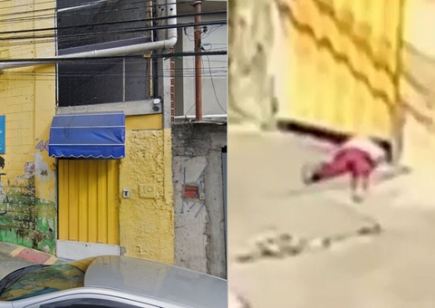 Vídeo: Criança escapa de creche e é encontrada após cair de barranco