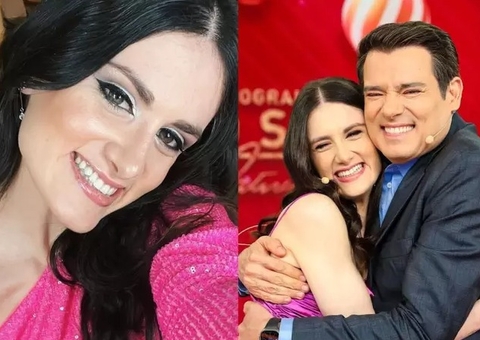 Filha de Celso Portiolli estreia em programa no SBT