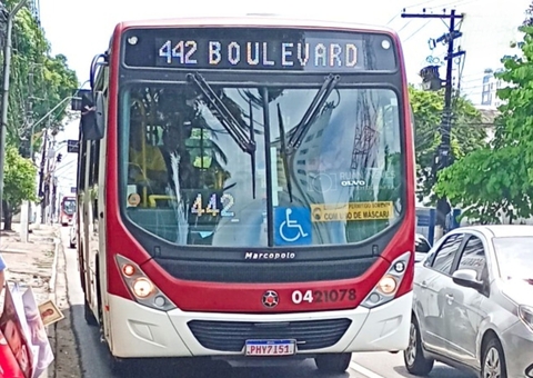 Rota do ônibus 442 é alterada durante interdição da alameda Alphaville