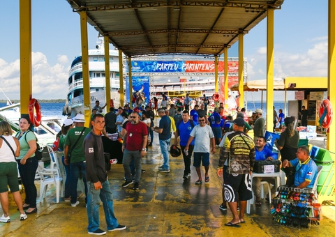 Mais de 78 mil pessoas viajaram de barco para o Festival de Parintins 2024