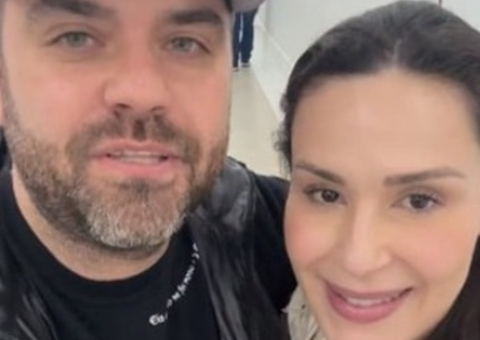 Apresentadora Nadja Haddad celebra extubação do filho prematuro