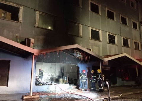 Incêndio atinge reprografia da Universidade Nilton Lins