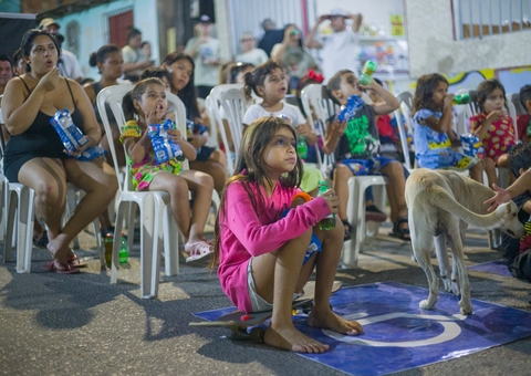 Projeto Cine.Com chega ao Parque das Tribos neste sábado