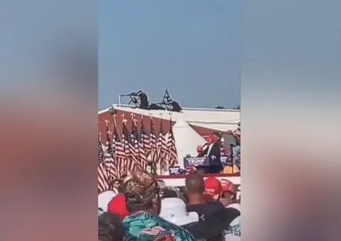 Vídeo: Snipers do serviço secreto agem rápido após tiros contra Donald Trump