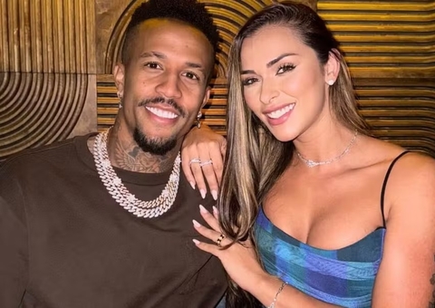 Éder Militão e Tainá Castro estão casados e jovem vai com os filhos para Espanha