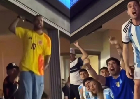 Maluma bate-boca com argentinos em estádio na final da Copa América; vídeo