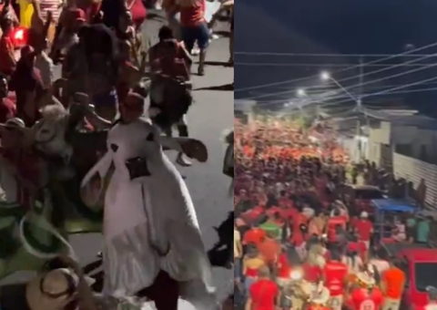 Tradicional matança do boi Garantido reuniu multidão em Parintins; vídeos