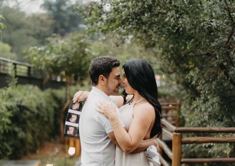 Grávida, Graciele Lacerda revela nome escolhido para o bebê e fala sobre chá revelação