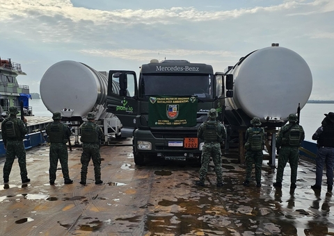 Homem é preso ao tentar transportar 122 mil litros de combustíveis ilegais no Amazonas