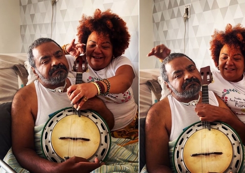 Arlindo Cruz surge em vídeo tentando tocar banjo 7 anos após AVC