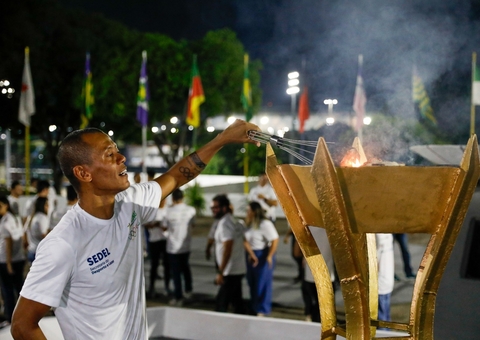 Abertura dos Jogos Olímpicos de Paris é celebrada em Manaus