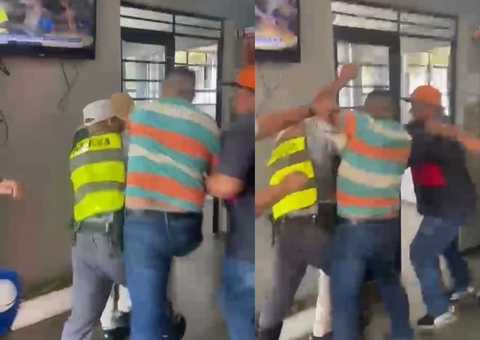 Vídeo: pai de vítima agride motorista de Porsche em delegacia após atropelamento