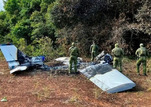 Avião utilizado para tráfico de drogas no Amazonas é interceptado