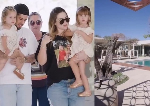 Mansão de Virginia e Zé Felipe é inaugurada com benção de padre; veja detalhes