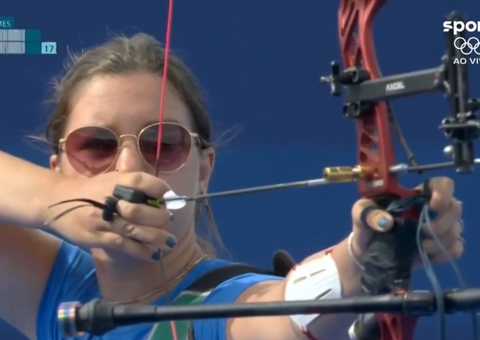 Ana Luiza Caetano é eliminada no tiro com arco nas Olimpíadas de Paris-2024