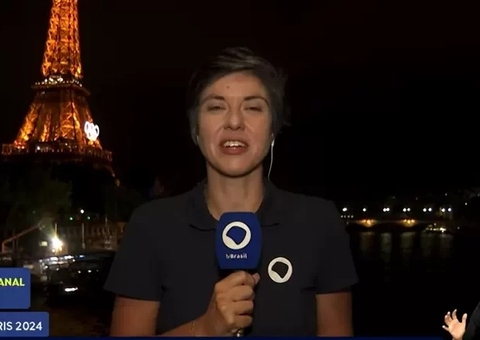 Repórter brasileira sofre assédio ao vivo durante transmissão das Olimpíadas, em Paris