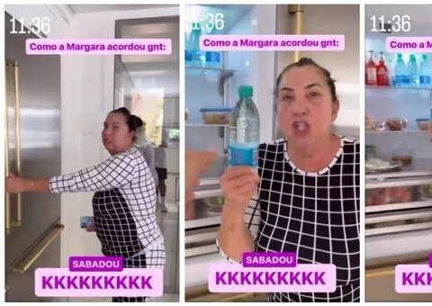 Mãe de Virgínia se revolta com geladeira de R$ 50 mil: 'Não gela'