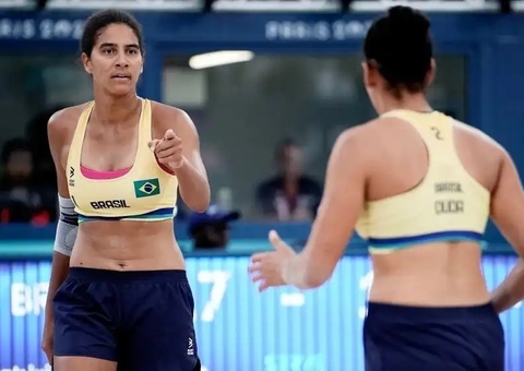 Duda e Ana Patrícia dominam japonesas e avançam para as quartas no vôlei de praia