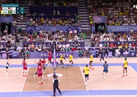 Brasil cai para os EUA nas quartas e dá adeus a sonho do tetra olímpico no vôlei