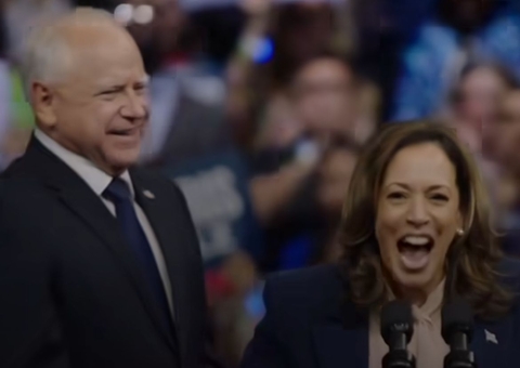 Kamala diz que democratas são zebras na corrida contra Donald Trump