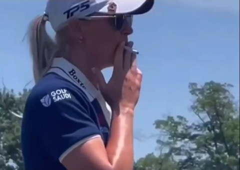 Golfista é proibida de fumar na Olimpíada e reclama: “vai me afetar”