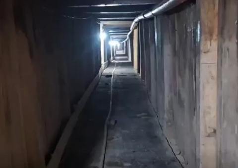 Entregador descobre túnel de 220 metros e evita roubo a banco na Argentina