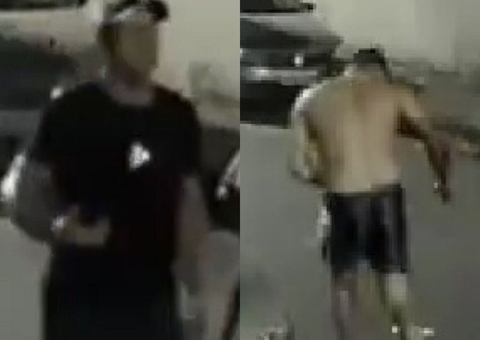 Imagens mostram jovem ensanguentado ao tentar defender amiga do ex na Betânia