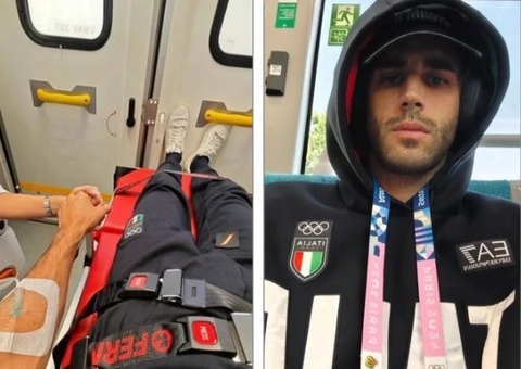Campeão olímpico do salto em altura vomita sangue e pode ficar fora da final