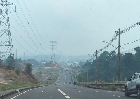 Qualidade do ar piora e fumaça já compromete tráfego nos rios e estradas