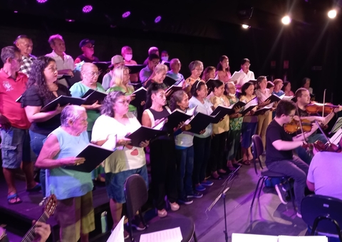 Coral 50+ do Liceu Cláudio Santoro apresenta concerto gratuito