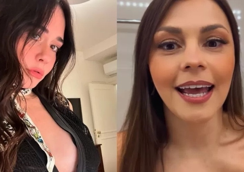 Alessandra Negrini dá cantada em Bruna Louise, que reage