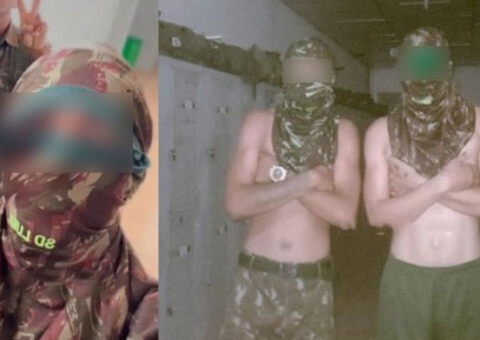 Soldados do Exército em Manaus fazem gesto do CV dentro de quartel