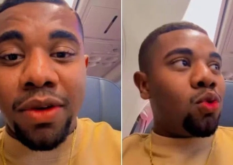 Davi Brito relata susto em voo após avião apresentar problemas 