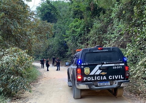 Criminosos matam homem e ateiam fogo no corpo no ramal do Brasileirinho