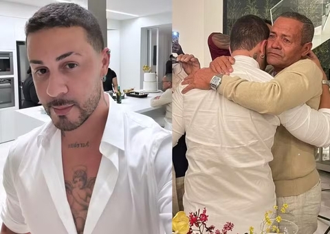 Com câncer, pai de Carlinhos Maia passa por cirurgia