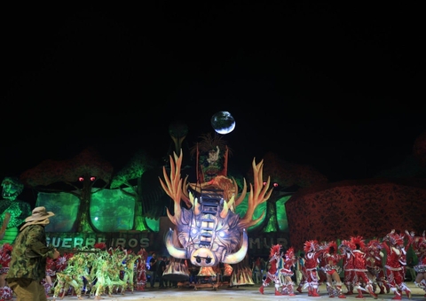 Guerreiros Mura encerra Festival de Cirandas 2024 com 'mistérios da noite'