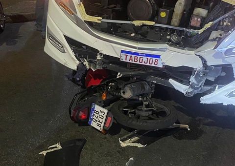 Dois homens morrem em acidente entre moto e rota no Alvorada 3